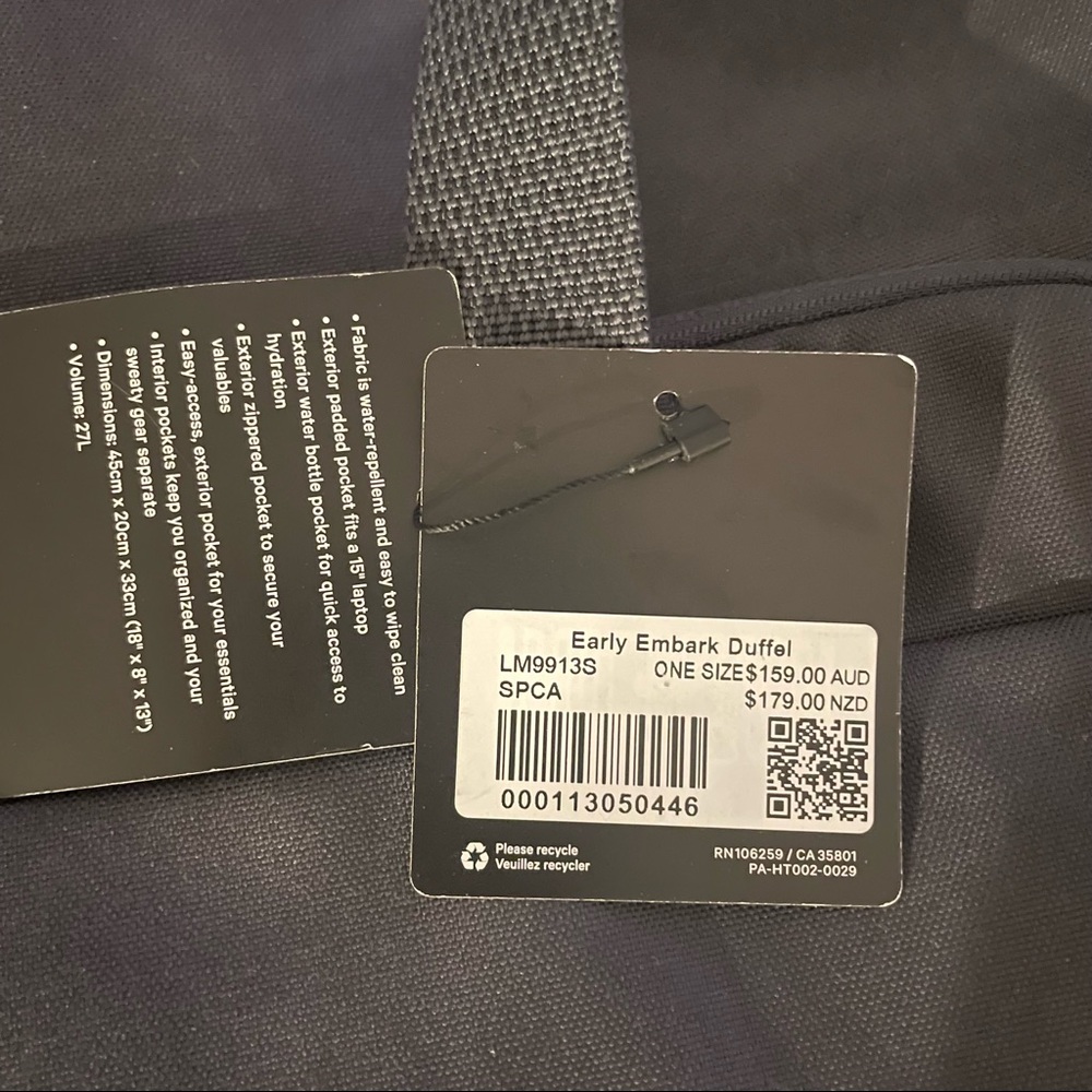 Lululemon Early Embark Duffle - Picture 14 of 16